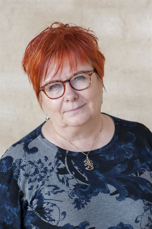 LO-distriktets nyvalda ordförande - Mirja Räihä, Kommunal 
